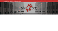 Desktop Screenshot of datasend.co.uk